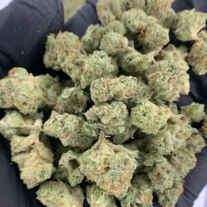 Fiji Mintz THCa Flower - Closeup of High-THCa Cannabis Buds