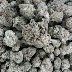 Hawaiian Shaved Ice THCa Flower packaging with lab-tested results and guaranteed potency
