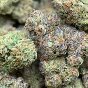 Beignets Exotic THCa Flower with frosty buds and sweet, doughy aroma